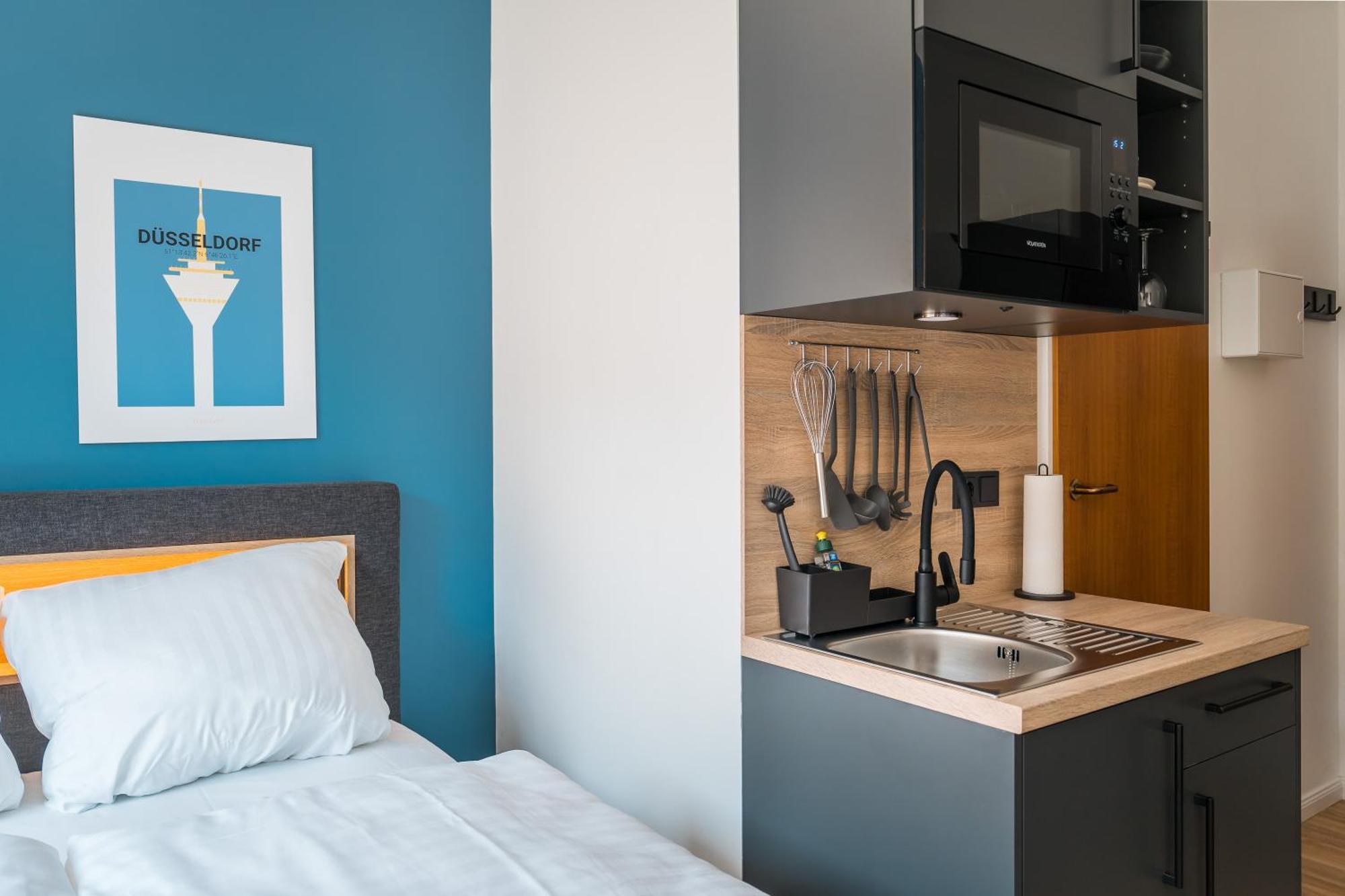 Antares Apartments ดุสเซลดอร์ฟ ภายนอก รูปภาพ